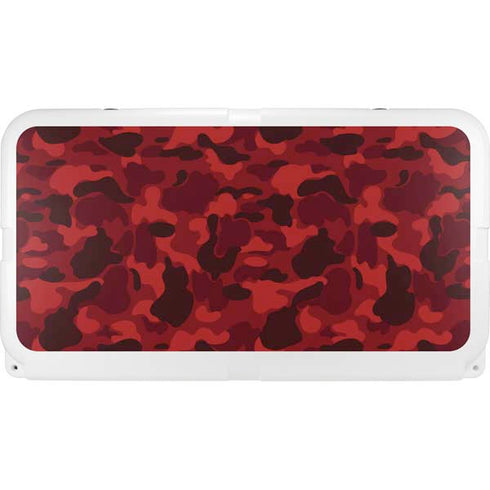 Red Street Camo YETI Tundra 65 Hard Cooler Skin