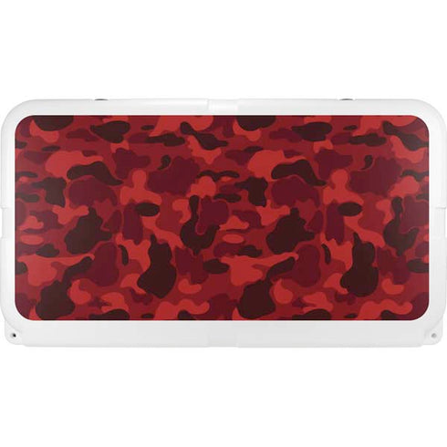 Red Street Camo YETI Tundra 75 Hard Cooler Skin