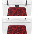 Red Street Camo YETI Tundra 75 Hard Cooler Skin