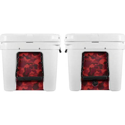 Red Street Camo YETI Tundra 75 Hard Cooler Skin