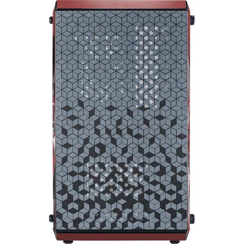 DC Comics Superman Red Pattern Cooler Master MasterBox Q300L Mini Tower Skin