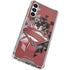 DC Comics Superman Red Pattern Galaxy A14 5G Clear Case