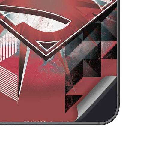 DC Comics Superman Red Pattern Galaxy A14 5G Skin