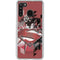 DC Comics Superman Red Pattern Galaxy A21 Clear Case
