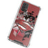 DC Comics Superman Red Pattern Galaxy A32 5G Clear Case