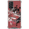 DC Comics Superman Red Pattern Galaxy A72 5G Clear Case