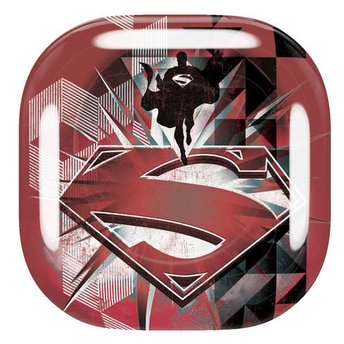 DC Comics Superman Red Pattern Galaxy Buds Pro Skin