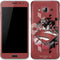 DC Comics Superman Red Pattern Galaxy J3 Skin