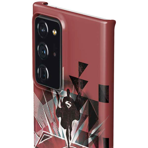 DC Comics Superman Red Pattern Galaxy Note20 Ultra 5G Lite Case