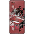 DC Comics Superman Red Pattern Galaxy S20 Skin