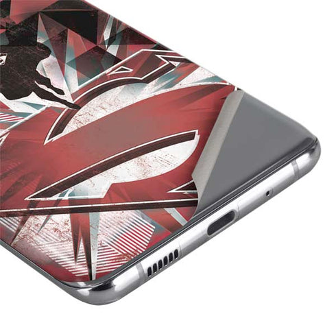 DC Comics Superman Red Pattern Galaxy S20 Ultra 5G Skin