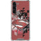 DC Comics Superman Red Pattern Galaxy S23 Plus Clear Case