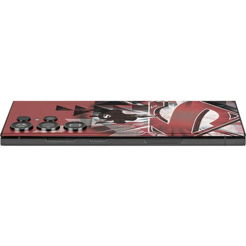 DC Comics Superman Red Pattern Galaxy S23 Ultra Skin