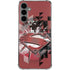 DC Comics Superman Red Pattern Galaxy S24 Plus Clear Case