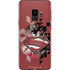 DC Comics Superman Red Pattern Galaxy S9 Skin