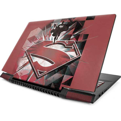 DC Comics Superman Red Pattern Lenovo IdeaPad Skin