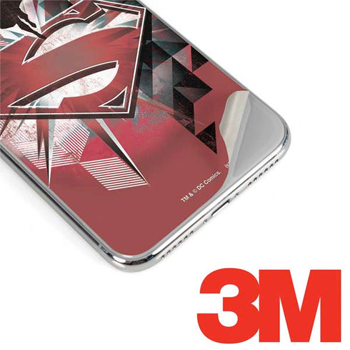 DC Comics Superman Red Pattern iPhone 11 Pro Skin