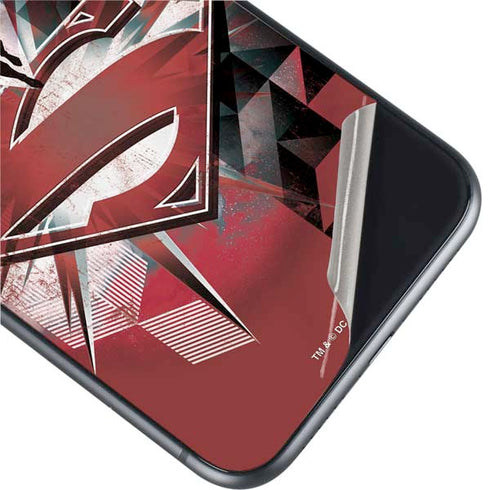 DC Comics Superman Red Pattern iPhone 11 Skin