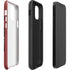 DC Comics Superman Red Pattern iPhone 12 Pro Max Impact Case