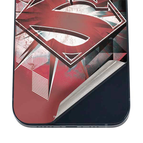 DC Comics Superman Red Pattern iPhone 12 Skin