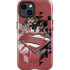 DC Comics Superman Red Pattern iPhone 14 Plus Impact Case