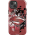 DC Comics Superman Red Pattern iPhone 15 Impact Case