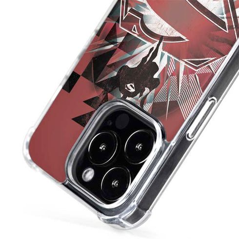 DC Comics Superman Red Pattern iPhone 14 Pro MagSafe Case
