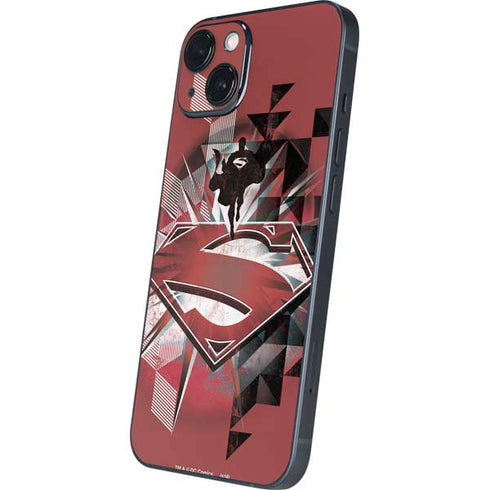 DC Comics Superman Red Pattern iPhone 14 Skin