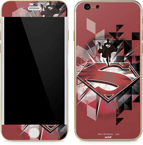 DC Comics Superman Red Pattern iPhone 6/6s Skin