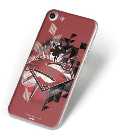 DC Comics Superman Red Pattern iPhone 7 Skin