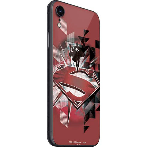 DC Comics Superman Red Pattern iPhone SE (2nd & 3rd Gen) Skin