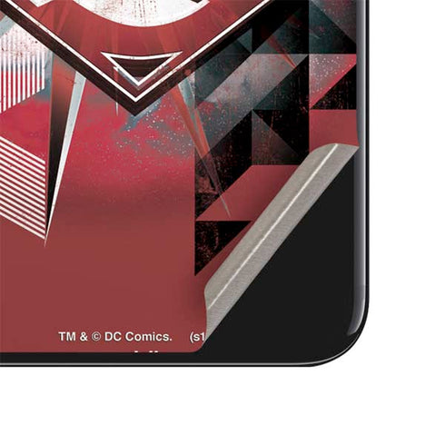 DC Comics Superman Red Pattern iPhone SE (2nd & 3rd Gen) Skin