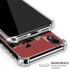 DC Comics Superman Red Pattern iPhone XR Clear Case