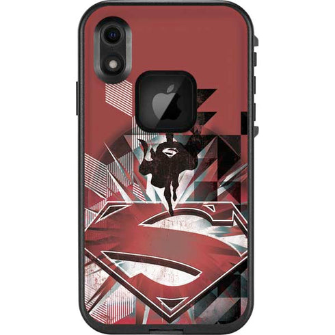 DC Comics Superman Red Pattern LifeProof Fre iPhone Skin