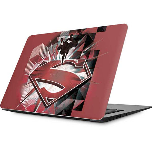 DC Comics Superman Red Pattern Apple MacBook Skin