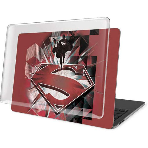 DC Comics Superman Red Pattern MacBook Pro 16in (2019-20) Case plus Skin