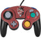 DC Comics Superman Red Pattern Nintendo GameCube Controller Skin