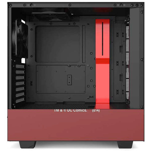DC Comics Superman Red Pattern NZXT H510 Compact ATX Mid-Tower Case Skin
