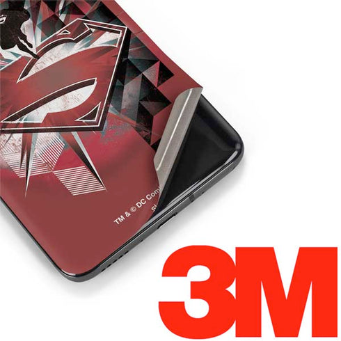 DC Comics Superman Red Pattern OnePlus 7 Pro Skin