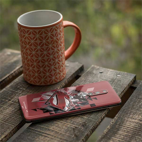 DC Comics Superman Red Pattern OnePlus 7 Pro Skin