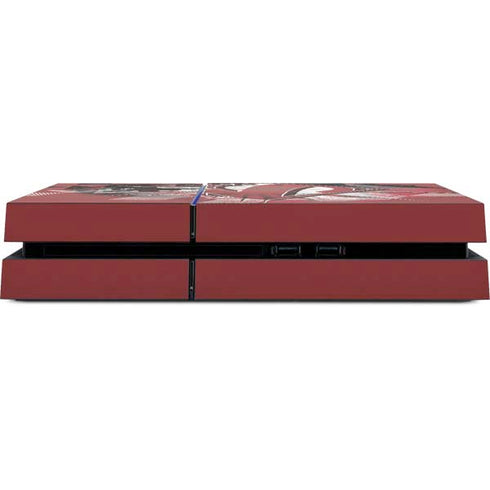 DC Comics Superman Red Pattern PS4 Console Skin