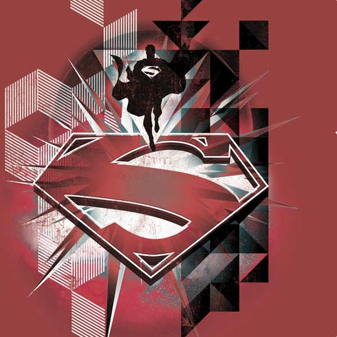 DC Comics Superman Red Pattern PS4 Controller Skin