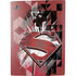 DC Comics Superman Red Pattern PS5 Digital Edition Console Skin
