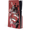 DC Comics Superman Red Pattern PS5 Slim Disk Console Skin