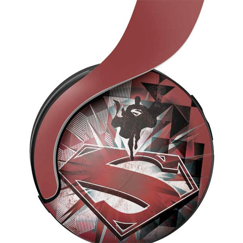 DC Comics Superman Red Pattern PULSE 3D Wireless Headset for PS5 Skin