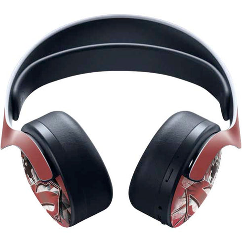 DC Comics Superman Red Pattern PULSE 3D Wireless Headset for PS5 Skin
