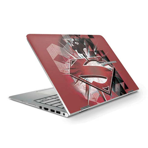 DC Comics Superman Red Pattern HP Spectre Skin
