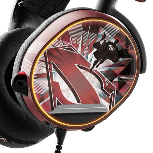 DC Comics Superman Red Pattern SteelSeries Arctis 3 Skin