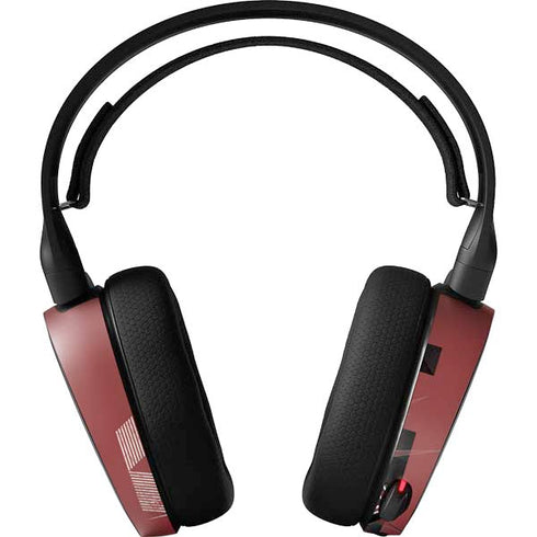 DC Comics Superman Red Pattern SteelSeries Arctis 5 Skin