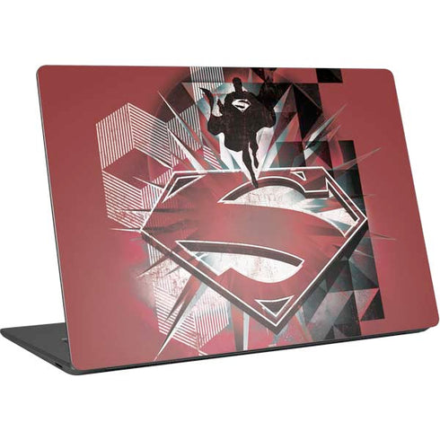 DC Comics Superman Red Pattern Surface Laptop 4 15in Skin
